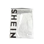 SheIn Women's Plus Mini Ruched Faux Leather Skirt in Black, Size 2XL Photo 2