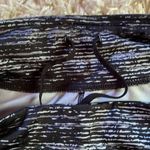 Danskin Now Sz S Fitted Black Leggings W Gray Print Dri More Photo 3