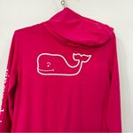 Vineyard Vines Hoodie Tee Cover Up Rhododendron Size Medium Long Sleeve Cotton Photo 2
