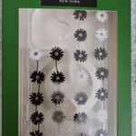 Kate Spade  Iphone 16 Black And White Daisy MagSafe Phone Case Photo 2