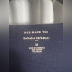 Banana Republic  Blue Side Bow Tank Top Business Casual Size M Photo 1