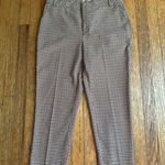 L'Agence  Ludivine Trouser Pants Tan  Houndstooth Size 8 Photo 2