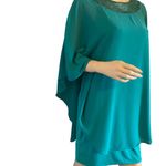 NWT Fanny Fashion USA Cape Dress Cruisewear size‎ M Blue Size M Photo 2