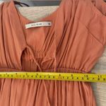 Aila Blue  Carlyle Dress Blush Tie Front Sleeveless Size XS *READ SPOT Photo 6