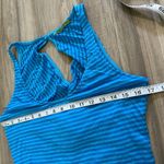 Velvet Tees Velvet By Graham & Spencer Blue Striped Open Cowl Back Mini Dress or Long Tank Photo 5