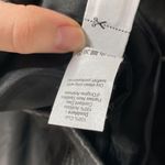 Madewell  Washed Leather Motorcycle Jacket in true black size XS Photo 15