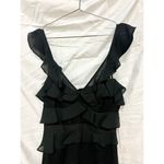 Bardot  Babylon Sleeveless Lace Ruffle Trim Mini Dress Black Womens Size US 6 / S Photo 3