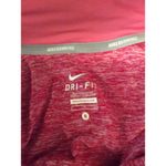 Nike  Pink Partial Zip Top Thumb Holes Small S Running Women Dri Fit Photo 5
