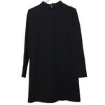 ZARA  Black mock neck mini dress Photo 0