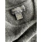 VTG Country Shop 100% Cashmere Sweater Tank Top Ribbed Women's Small (b48) Gray Photo 3