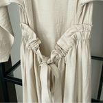 Madewell NWT Tie Front Paperbag Midi Dress Photo 3