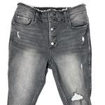Kut From The Kloth  Connie High Rise Fab Ankle Skinny Black Denim Jeans Size 12 Photo 4