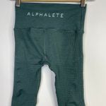 Alphalete  Halo Leggings Urban Chic Heather Green Athleisure Workout Running S Photo 5