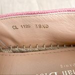 Christian Dior Dior Pink Granville Embroidered D Stripe Cotton Espadrille Flats Photo 7