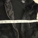 Shine NEW YORK Black Faux Fur Vest. Medium Photo 5