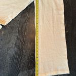 One 5 One  high-rise wide-leg cotton pants off-white size small NWT Photo 4