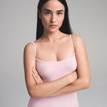 SKIMS  Soft Lounge Long Slip Dress in Morganite, Size Medium Photo 1