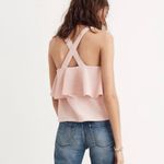 Madewell Texture & Thread Tiered Cross Back Tank Top Photo 2