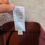 Vince . Size Medium Stitch Front Seam Stretch Pant Dark Currant Red Ponte Cropped Photo 11