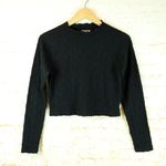 Future Collective Gabriella Karefa Johnson Puckered Womens Top M Black Mock Neck Size M Photo 1