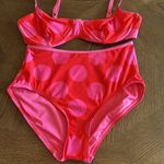 Kate Spade  Printed Underwire Bikini top and highwasted bikini bottom,XSmall,$200 Photo 7
