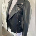 Classic Leather Moto Jacket European Lot 78 Biker Black Motorcycle Jacket XS Photo 3
