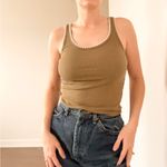 Old Navy  Green Ribbed Tank Top Photo 1