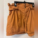 Sans Souci  Women Size Large Paper Bag High waisted‎ Shorts Summer Photo 1