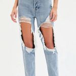 PacSun Ripped mom High Waisted Jeans Light Photo 0