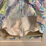 Lilly Pulitzer  Jesse Shell of a party lace trim stretch dress/Shorts Romper 2 Photo 8
