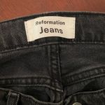 Reformation  Monterey Wash Black Straight Leg‎ Jeans Size 29 Photo 5