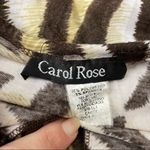 Carol Rose  Animal Print Sleeveless Top size S Photo 5