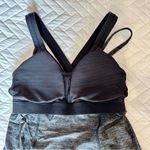 Lululemon Run For Gold Black Tank Built-In Bra with removable pads Size 4 Photo 15