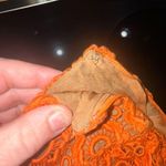 Moulinette Soeurs Anthropologie Tuberose Lace Orange crochet side zip flowy skir Photo 9