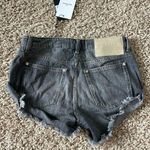 Free People Charcoal  One Teaspoon Jean Shorts Photo 1