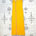 Free People  Beach Gold Rio Sweater Knit Strapless Maxi Dress Medium Photo 2