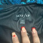 Elegant Teal Maxi Dress with Slit Blue Size undefined Photo 8