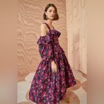 Ulla Johnson Caprice Floral Cotton Midi Dress, Color Zinnia, Size 2, NWT Photo 2