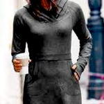 Athleta  Hooded Sweatshirt Dress Size Small Photo 0