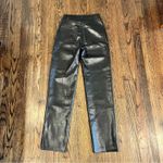 Wilfred  The Melina Pant Aritzia Faux Leather Pants Size 2 Photo 2