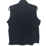 Cutter and Buck new 𦹠Full Zip Soft Warm Cozy Fleece Vest 𦹠Black Photo 4