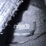 Threads Saks Fifth Avenue  Italian Merino Wool Long Sleeve Shawl Cardigan Photo 3