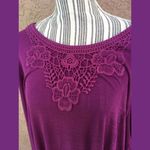 Gloria Vanderbilt Purple Tunic Top Photo 1