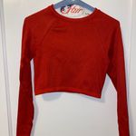 Aerie Red Workout Top Photo 0