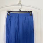 Nike Vintage Women Blue White Windbreaker Track Pants Athletic Medium Photo 2