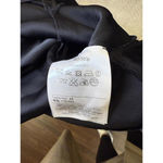 REDValentino Ruffle Sleeve Satin Top – Size 44/ US 8 Black Photo 3