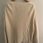 American Eagle  Cream Sweater Photo 2
