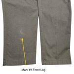 L.L.Bean Green Original Fit Cotton Tapered Outdoor 90s VTG Work Utility Pants 12 Photo 12