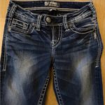 Silver Jeans Women's Silver Tuesday Baby Boot Denim Blue Jeans Size 24x33 Low Rise Photo 3