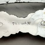 Vintage Metallic Silver Scarf Slide Shirt Tie Bar Belt Buckle Photo 7